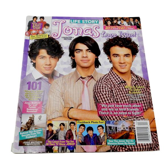 Jonas Brothers Collector's Edition: Life Story Jonas Love Issue - Picture 1 of 6